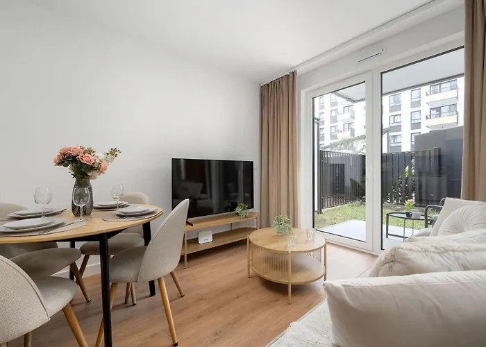 Apartment Nowoczesny Z Tarasem I Parkingiem By Renters Wroclaw